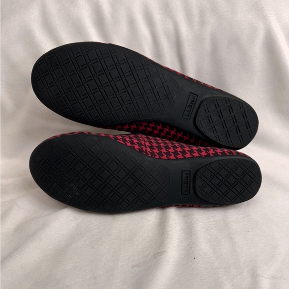 L.L. Bean Houndstooth Flat Shoes  9 - Picture 8 of 11